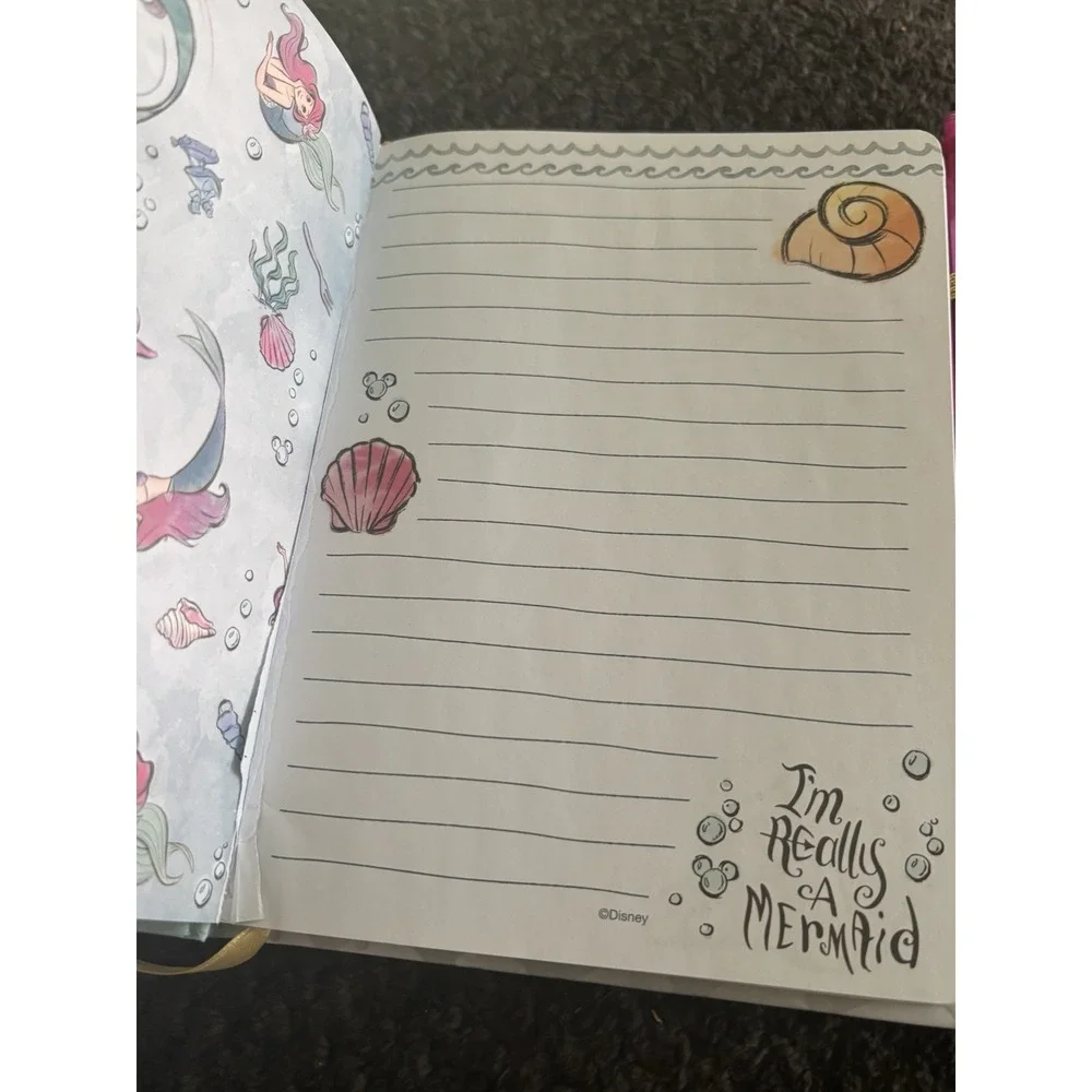 Disney World The Little Mermaid Journal With Few Pages Removed